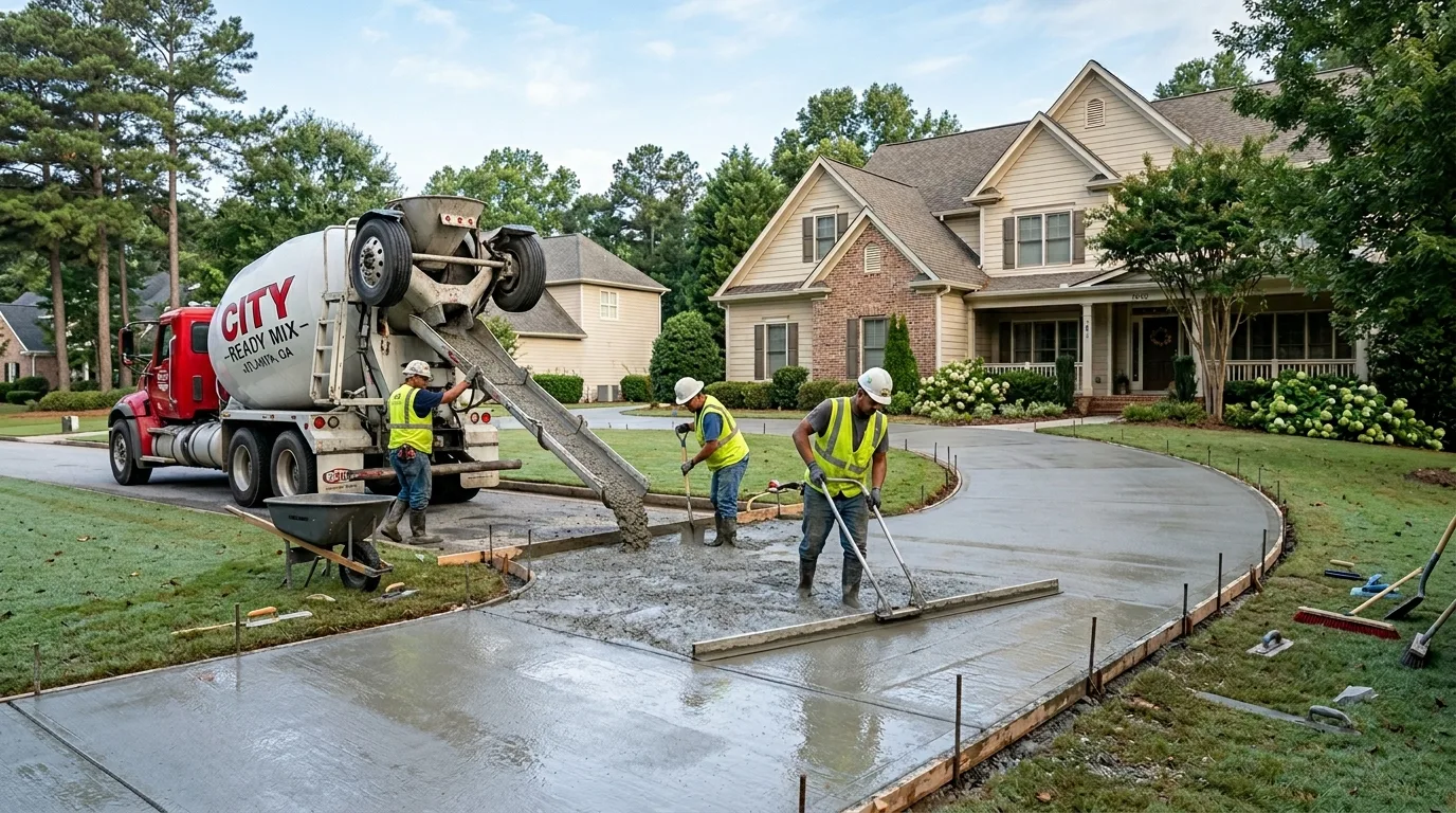 Best Time to Pour Concrete in Cherokee County, GA