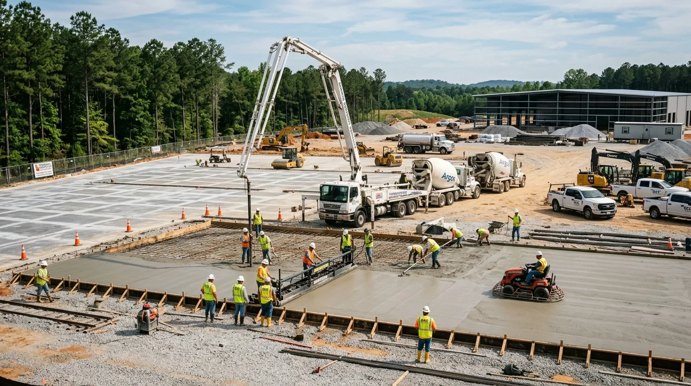 Concrete Services Near Barrett Farms, Holly Springs GA